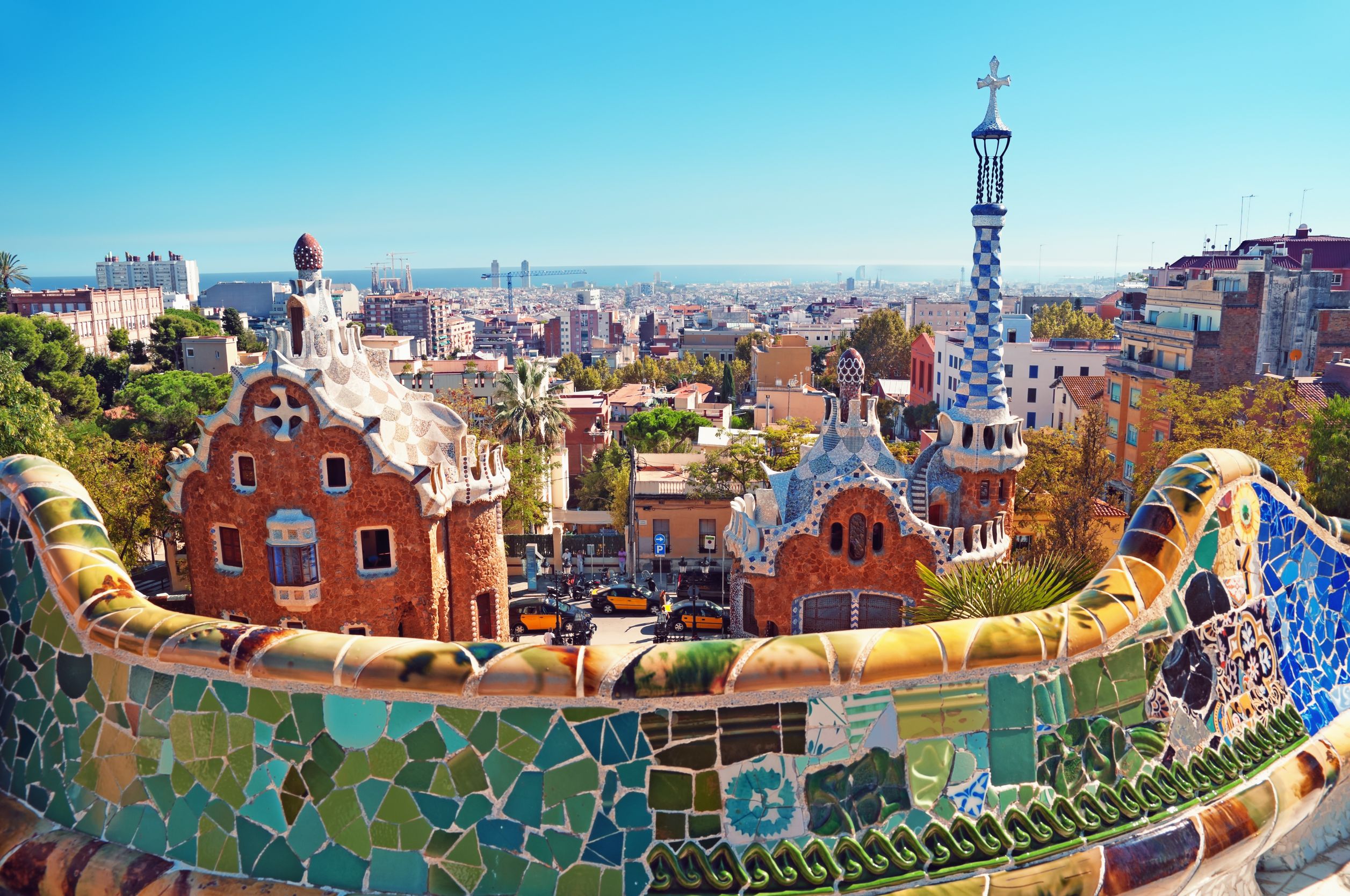 Park-Guell-in-Barcelona-Spain